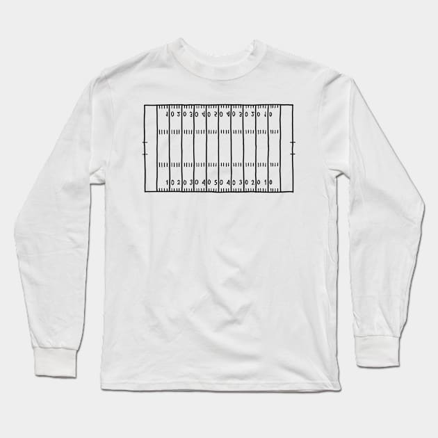 Super bowl - football Long Sleeve T-Shirt by Lidi Hard